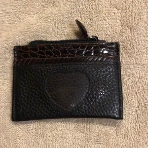 Brighton Two Tone ID Wallet and Change Purse